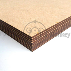 Wooden MDF High Quality Plain A5 A4 A3 200mm 300mm Sheets Boards Laser Safe