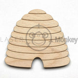 Wooden Birch Ply Honey Bees Beehive Insects Decoration 3mm Thick Tags Blank
