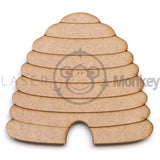 Wooden MDF Honey Bees Beehive Shapes Decoration 3mm Thick Gift Tag Blank Laser Cut