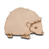 Wooden 3mm Thick High Quality Medite MDF Hedgehogs.  Suitable for Embellishments, Decorations, Craft etc.